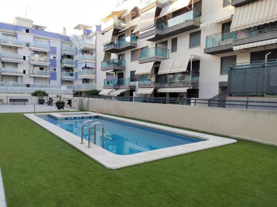Ferienwohnung Residencial Azahar, Piscina Y Parking Gratis Moncófar Exterior foto